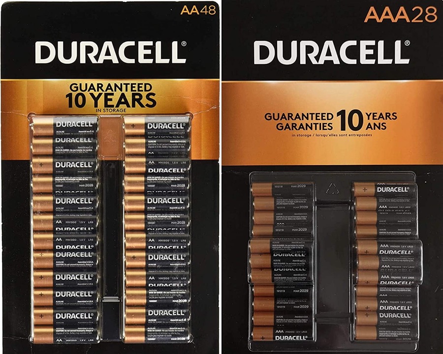 Duracell AA/AAA Bulk Pack