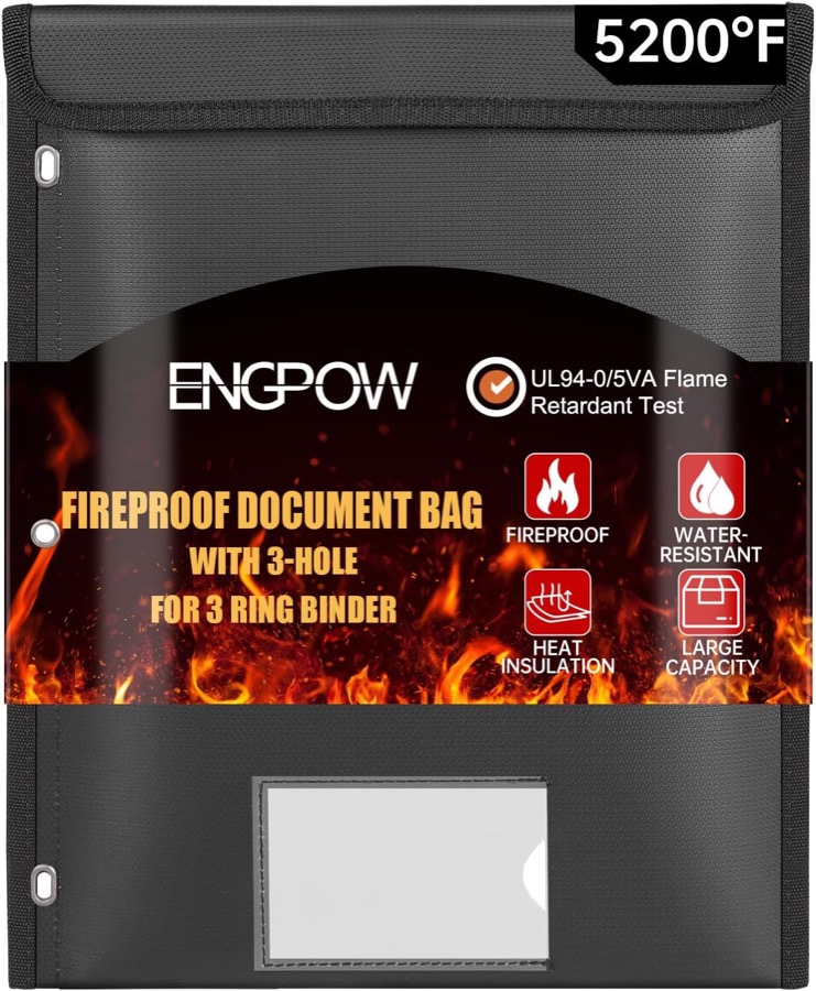Fireproof Document Bag