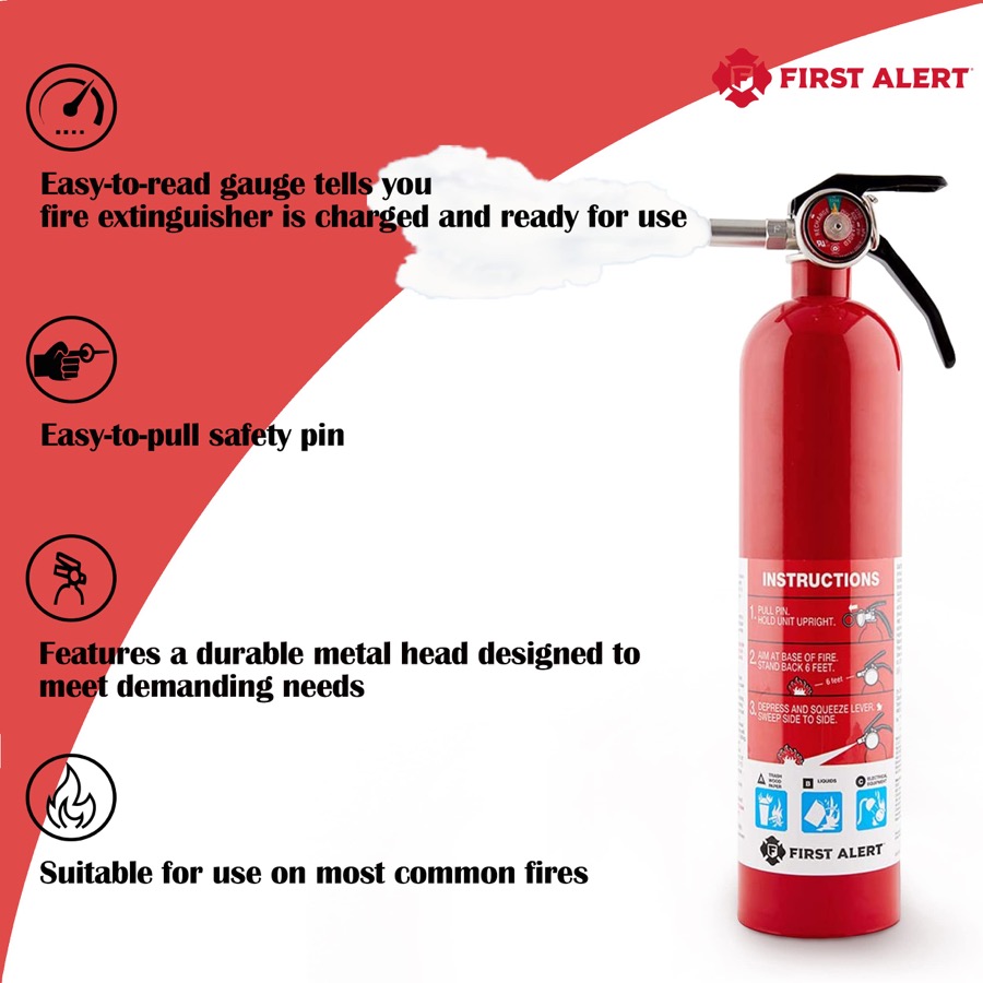 First Alert Standard Home Fire Extinguisher