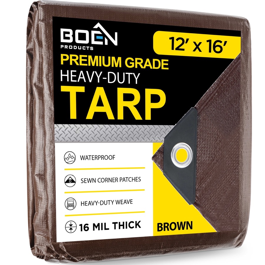 Heavy-Duty Poly Tarp (12 x 16)