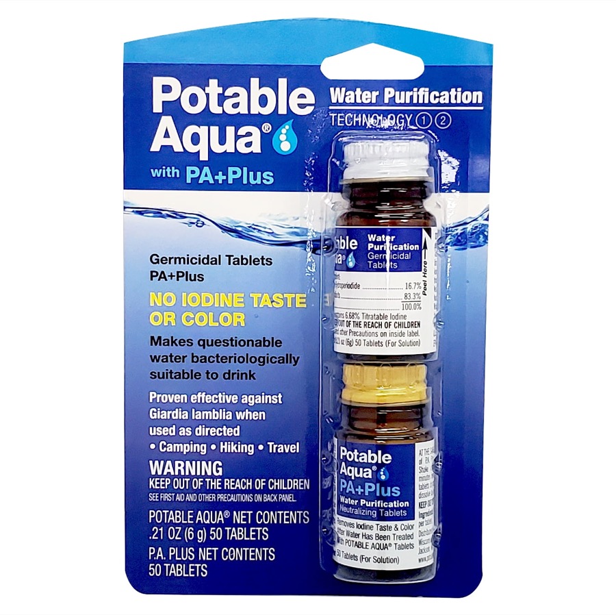 Potable Aqua Purification Tablets