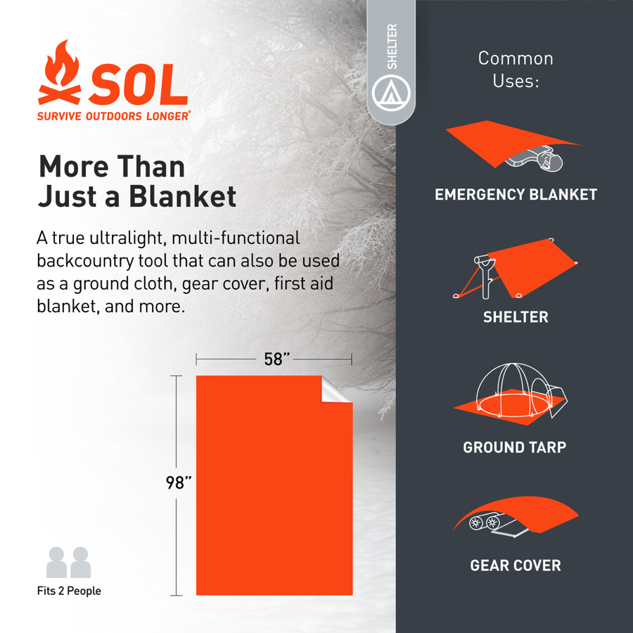 SOL Emergency Blanket